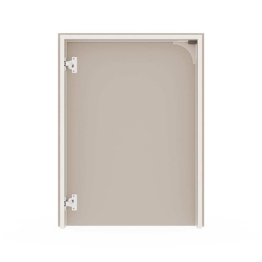 บานถังแก๊สเปิดขวา KITZCHO CURVE 56x74 ซม. สี SAHARA