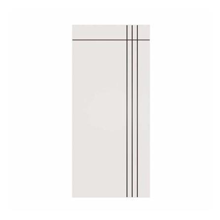 ประตูภายนอก UPVC ไม่เจาะลูกบิด PARAZZO PUN08 90x200 ซม. สีขาว_0