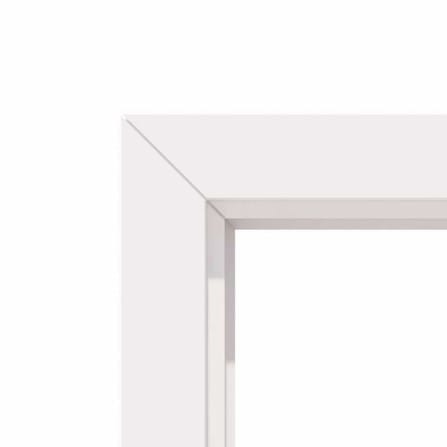 วงกบประตู พร้อมซับวงกบ UPVC PARAZZO 80x200 ซม. สีขาว_2