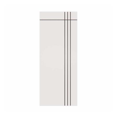 ประตูภายนอก UPVC ไม่เจาะลูกบิด PARAZZO PUN08 80x200 ซม. สีขาว_0