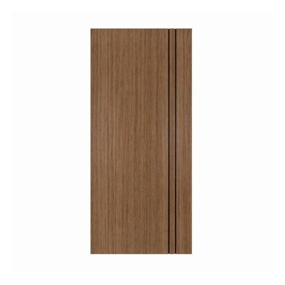 ประตูภายใน UPVC ไม่เจาะลูกบิด PARAZZO PUN02 90x200 ซม. สีช็อกโกแลต
