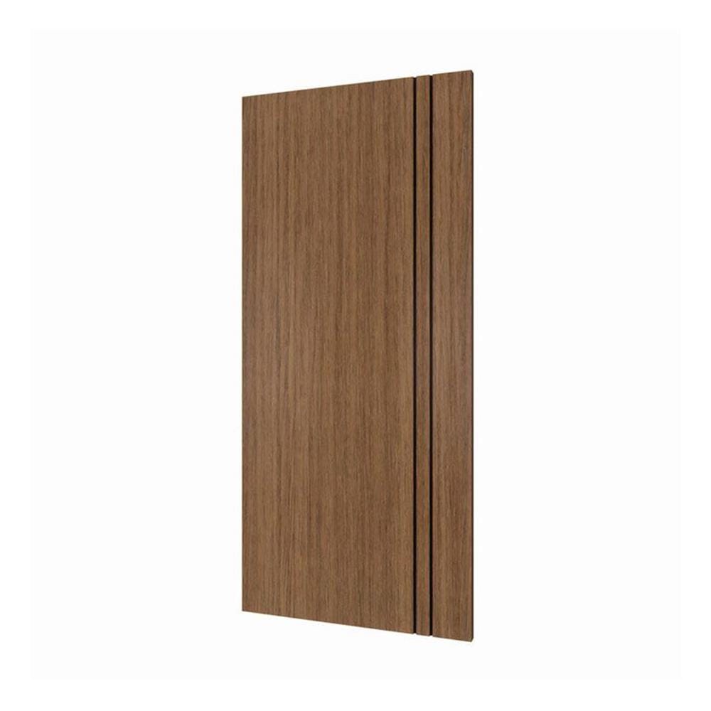 ประตูภายใน UPVC ไม่เจาะลูกบิด PARAZZO PUN02 90x200 ซม. สีช็อกโกแลต