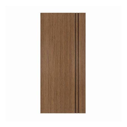 ประตูภายใน UPVC ไม่เจาะลูกบิด PARAZZO PUN02 90x200 ซม. สีช็อกโกแลต_0