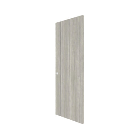 ประตูห้องน้ำ UPVC เจาะลูกบิด PARAZZO PN-01 70x200 ซม. สีเท็กซัสโอ๊ค_1