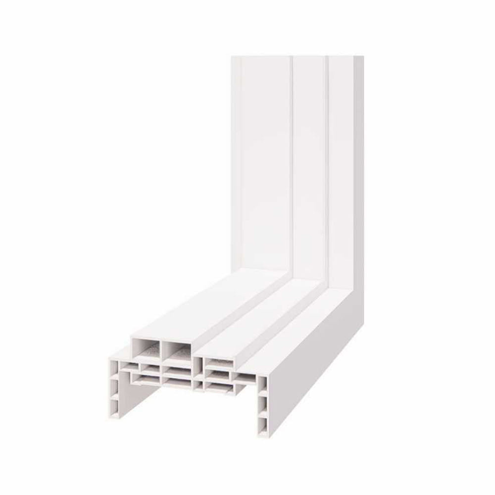 วงกบประตู พร้อมซับวงกบ UPVC PARAZZO 70x200 ซม. สีขาว