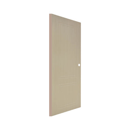 ประตูภายใน UPVC MODERNWOOD LMWNR017 80x200 ซม. สีไลท์โอ๊ค เจาะลูกบิด_1