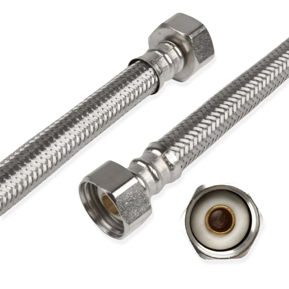 สายน้ำดีสเตนเลสน้ำอุ่น-น้ำเย็น 24 นิ้ว FLUIDMASTER FL-B4F24