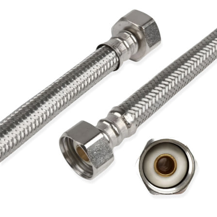 สายน้ำดีสเตนเลสน้ำอุ่น-น้ำเย็น 24 นิ้ว FLUIDMASTER FL-B4F24_1