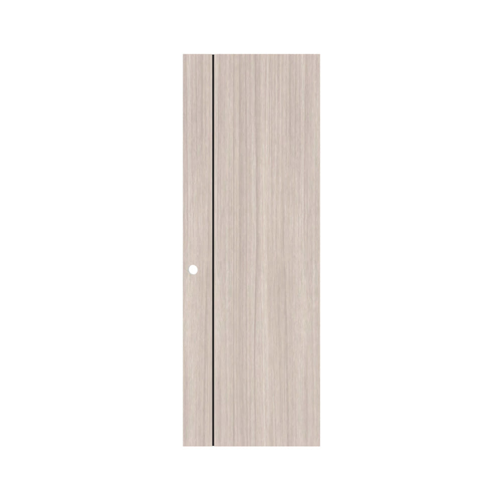 ประตูห้องน้ำ UPVC เจาะลูกบิด PARAZZO PN-01 70x200 ซม. สีลาเต้