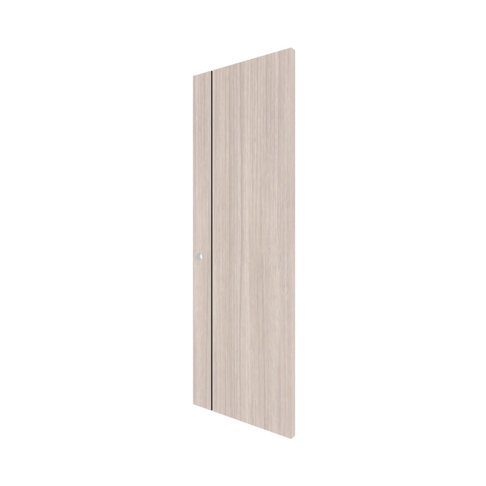 ประตูห้องน้ำ UPVC เจาะลูกบิด PARAZZO PN-01 70x200 ซม. สีลาเต้