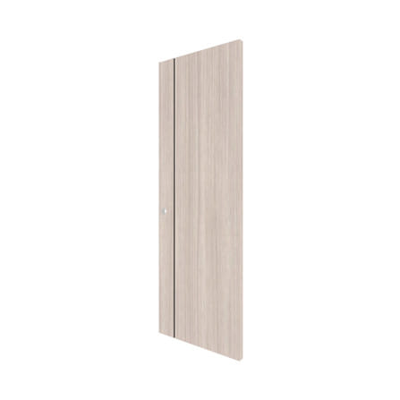 ประตูห้องน้ำ UPVC เจาะลูกบิด PARAZZO PN-01 70x200 ซม. สีลาเต้_1