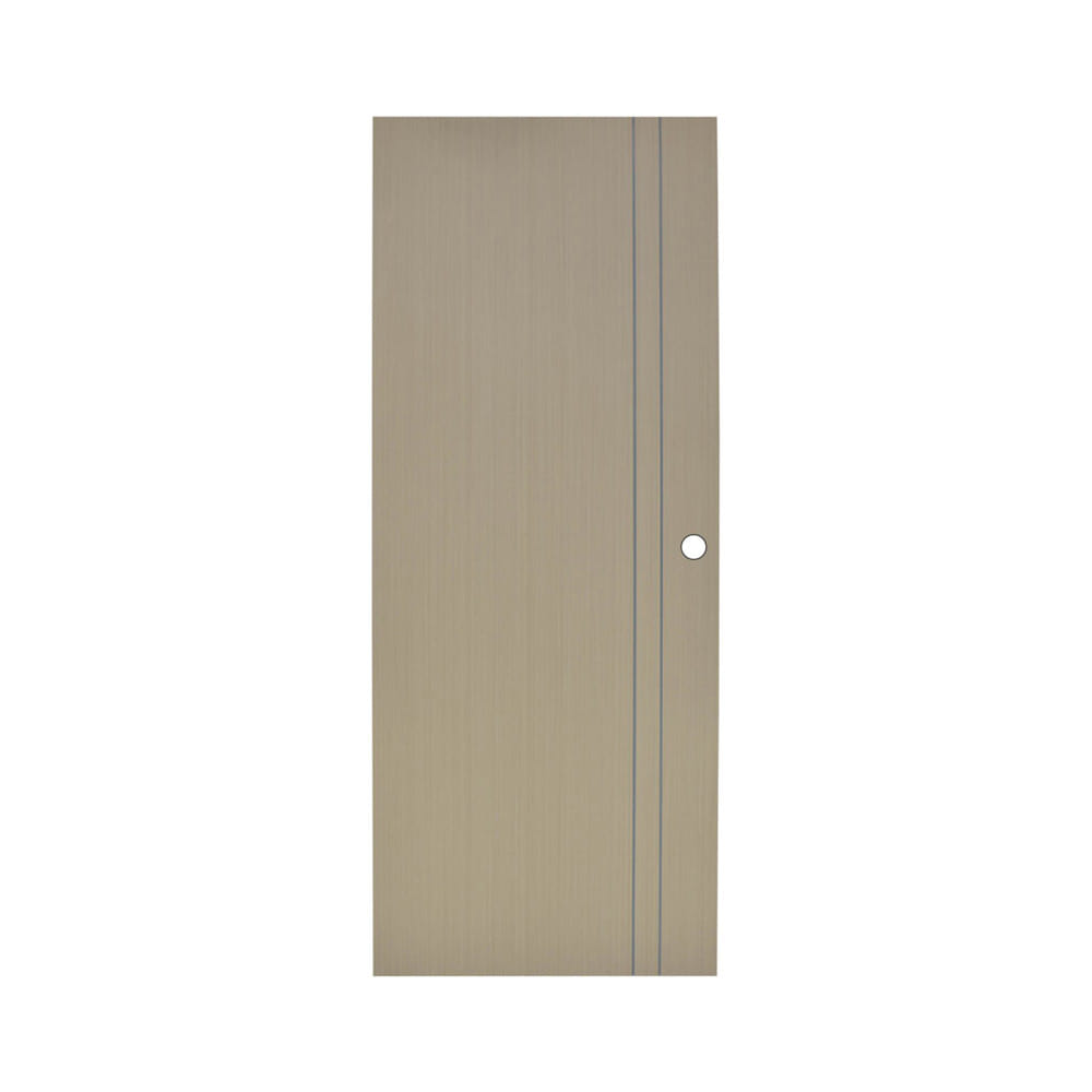 ประตูภายใน UPVC MODERNWOOD MW01 80x200 ซม. สีแอชโอ๊ค  เจาะลูกบิด