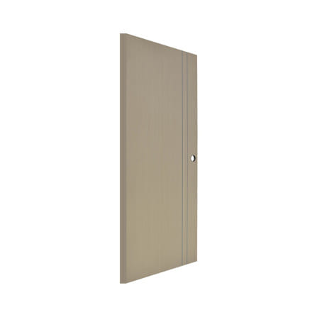 ประตูภายใน UPVC MODERNWOOD MW01 80x200 ซม. สีแอชโอ๊ค  เจาะลูกบิด_1