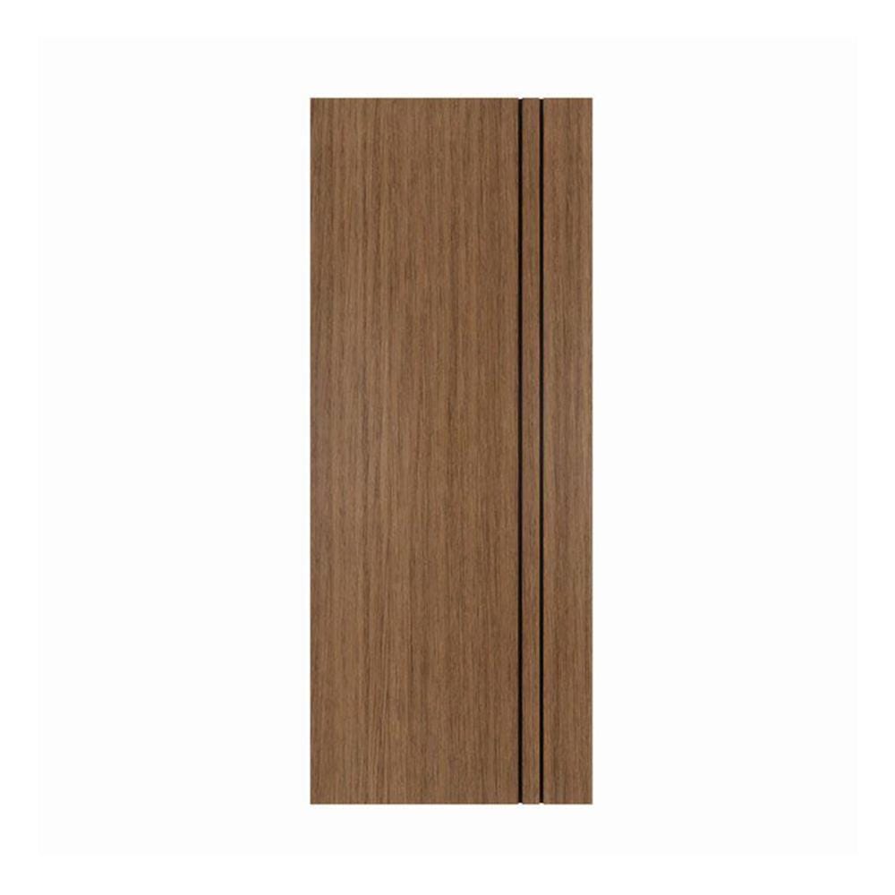 ประตูภายใน UPVC ไม่เจาะลูกบิด PARAZZO PUN02 80x200 ซม. สีช็อกโกแลต