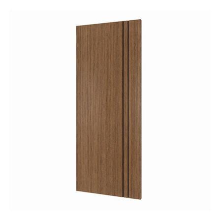 ประตูภายใน UPVC ไม่เจาะลูกบิด PARAZZO PUN02 80x200 ซม. สีช็อกโกแลต_1