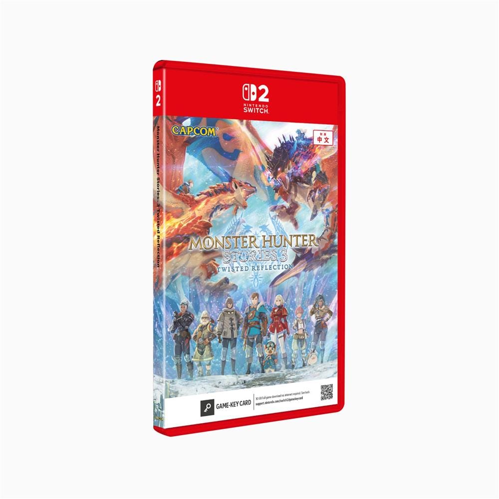 แผ่นเกม NINTENDO SWITCH 2 MONSTER HUNTER STORIES 3 TWISTED REFLECTION