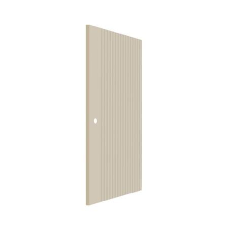 ประตูภายใน WPC AZLE MD9 80x200 ซม. สี Pearl White_2