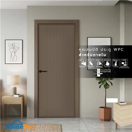 ประตูภายใน WPC AZLE MD9 80x200 ซม. สี URBAN GREY_3