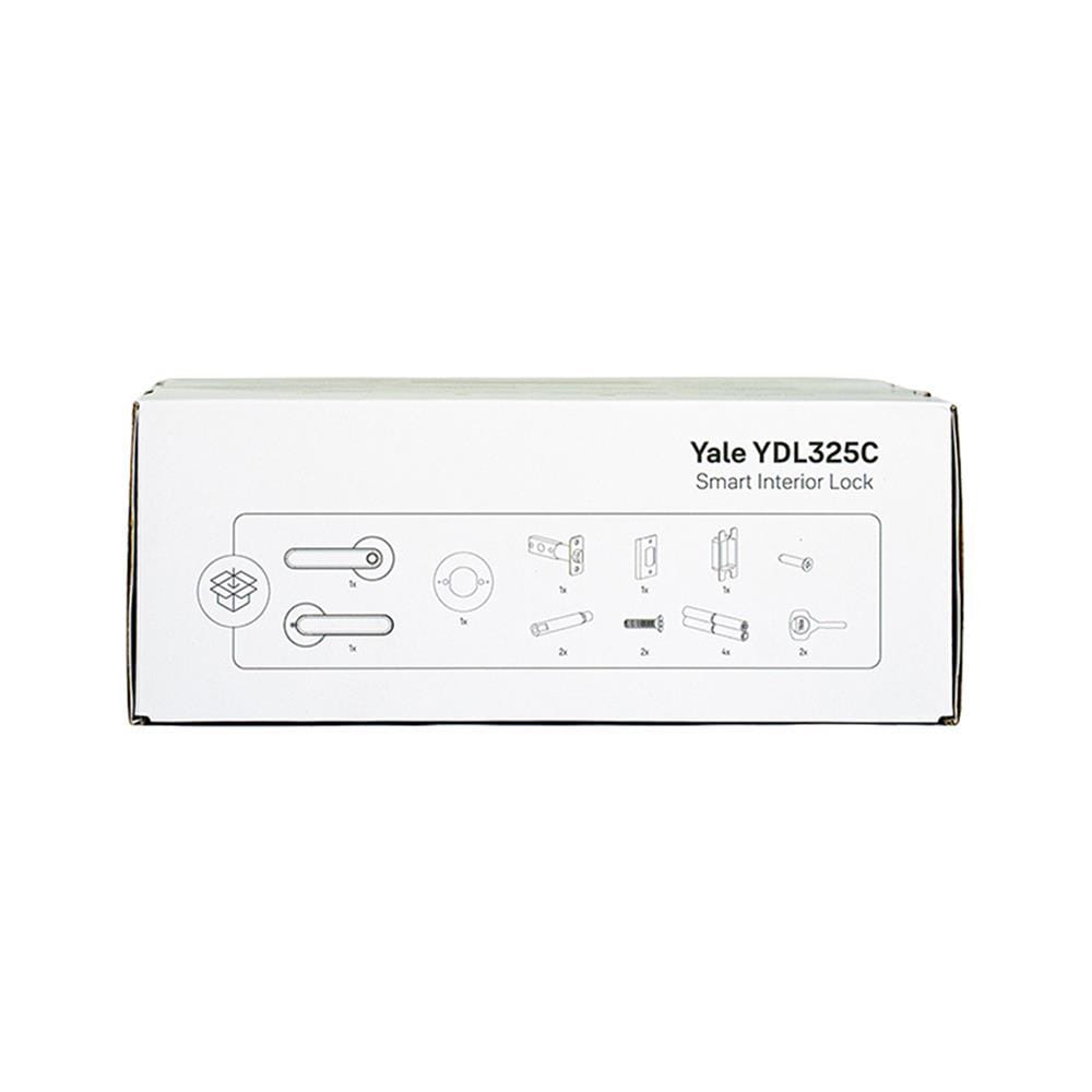 กลอนดิจิตอล YALE YDL325C สีดำ