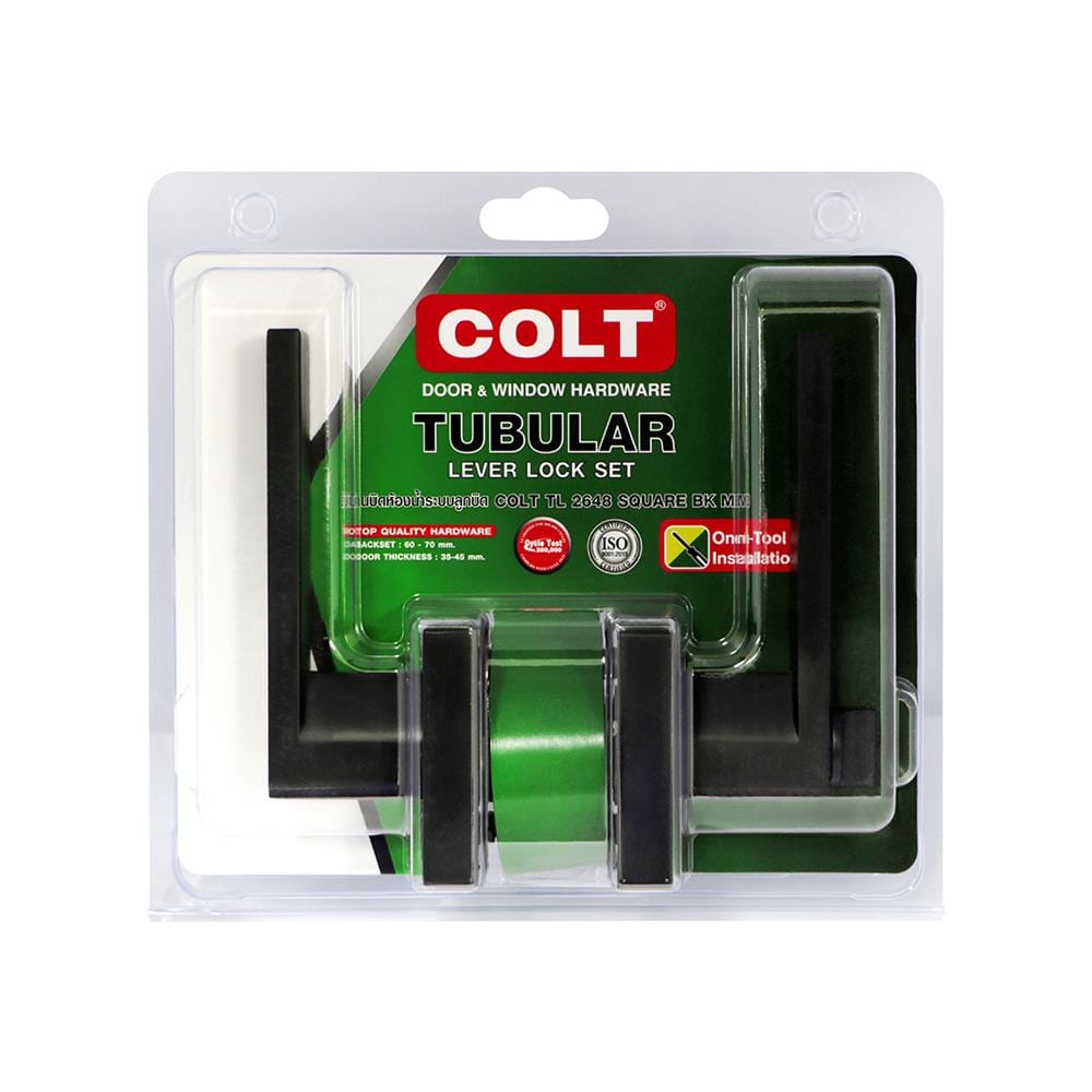 มือจับก้านโยก ห้องน้ำ COLT FAC02CNTL2648BKMB01 สีดำ