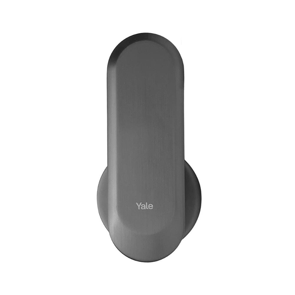 มือจับก้านโยก ห้องน้ำ YALE YMLPPS-BK-ZN001GG สีเทา