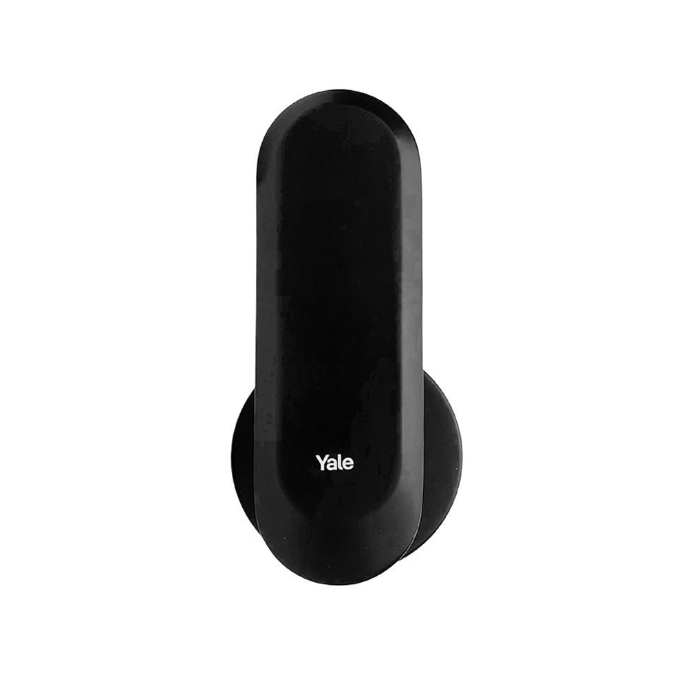 มือจับก้านโยก ห้องน้ำ YALE YMLPPS-BK-ZN001BLK สีดำ
