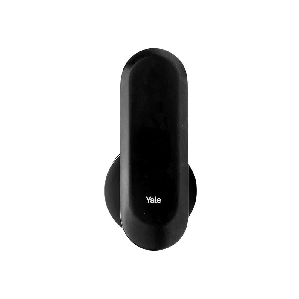 มือจับก้านโยก ห้องน้ำ YALE YMLPPS-BK-ZN001BLK สีดำ