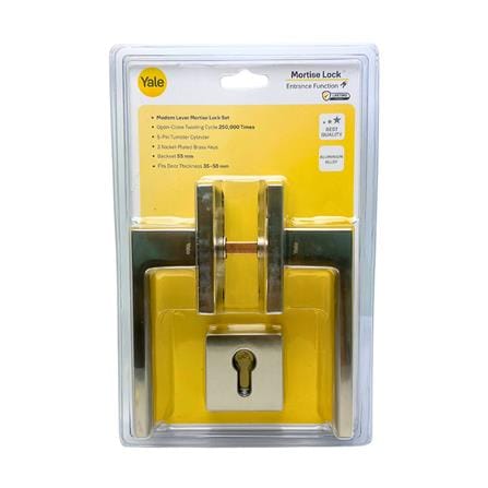 มือจับก้านโยกห้องทั่วไป YALE YML-YK-AL004SN สีนิกเกิล_5