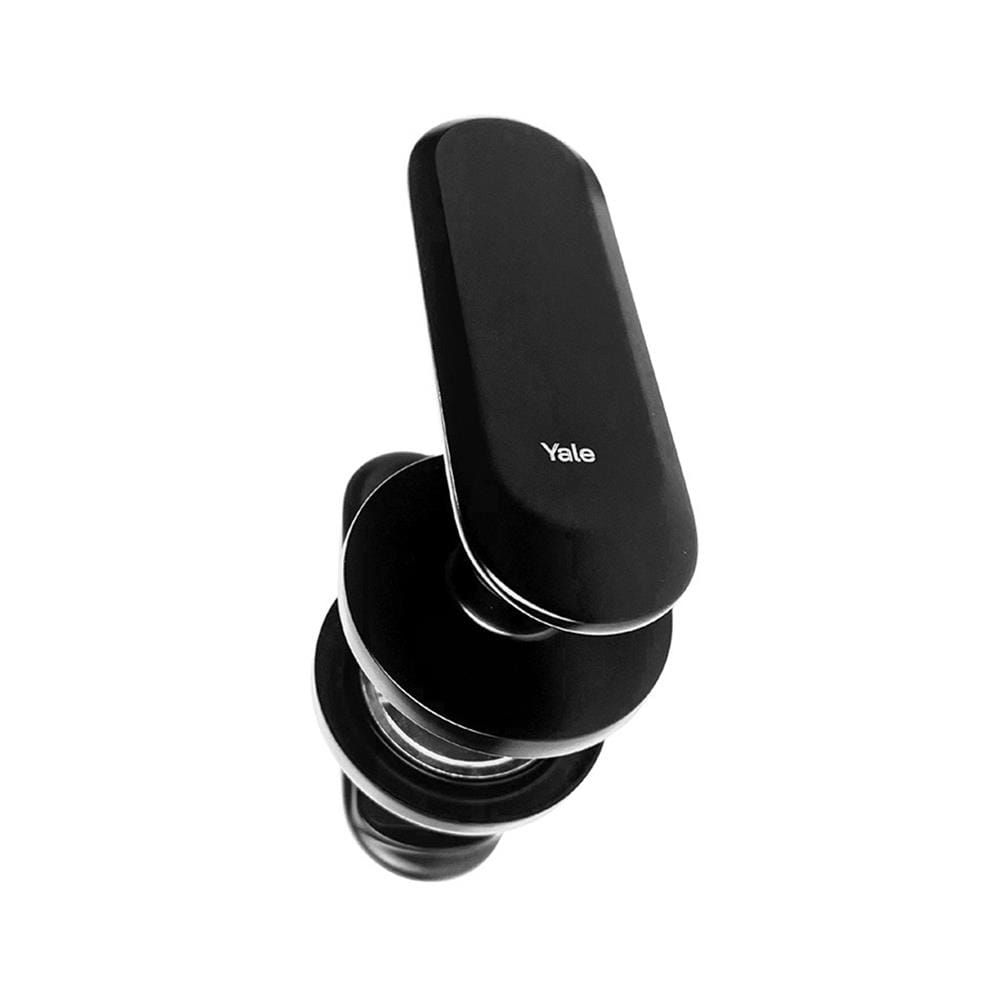 มือจับก้านโยกห้องทั่วไป YALE YMLPPS-YK-ZN001BLK สีดำ