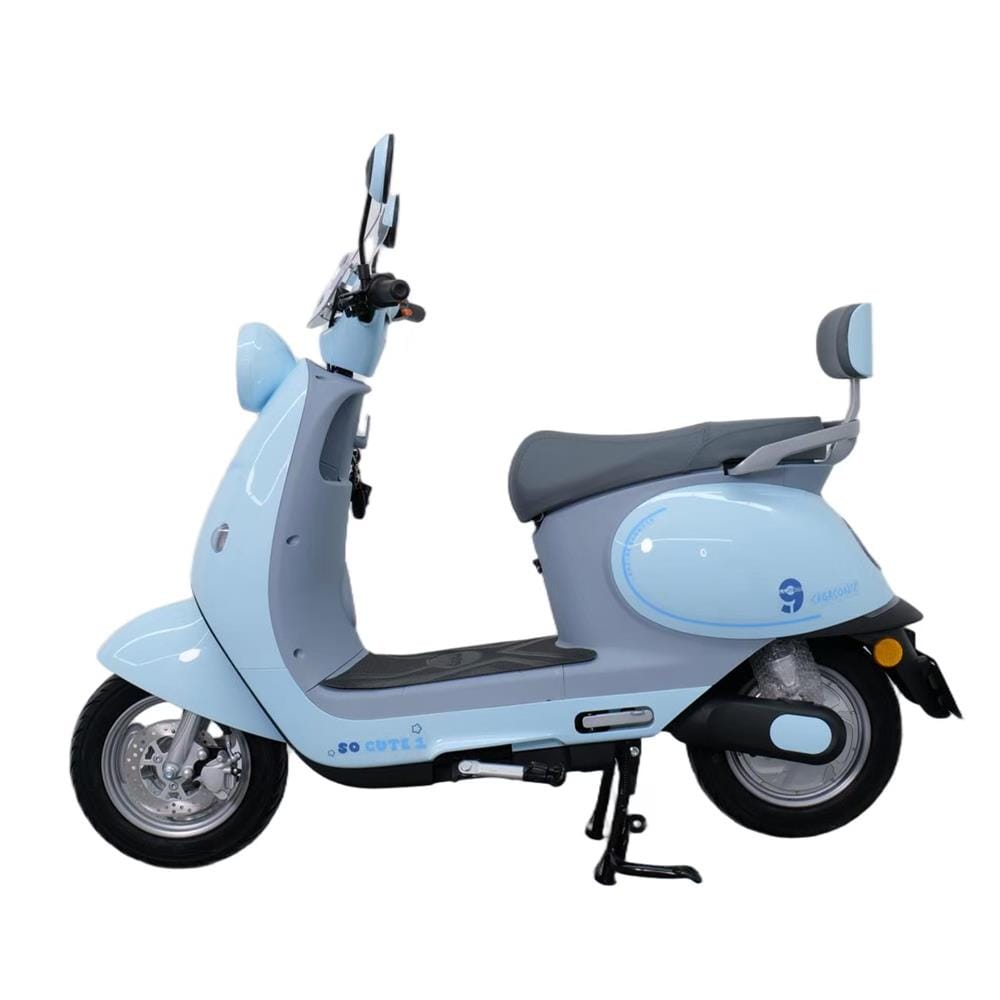 สกู๊ตเตอร์ไฟฟ้า SAGASONIC SA-SOCUTE สีฟ้า