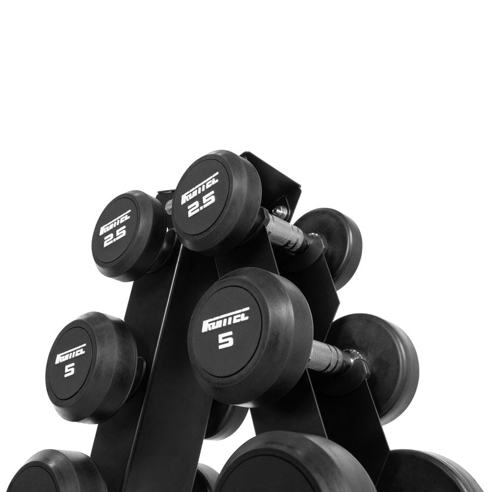 ชุดดัมเบล 6 คู่ พร้อมขาตั้ง IRONTEC