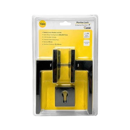 มือจับก้านโยกห้องทั่วไป YALE YML-YK-AL004BLK สีเทา_5