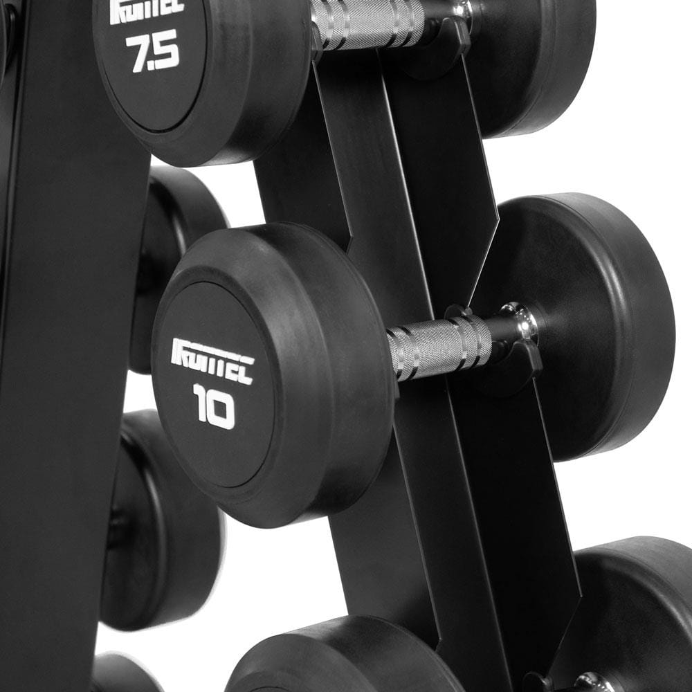 ชุดดัมเบล 8 คู่ พร้อมขาตั้ง IRONTEC