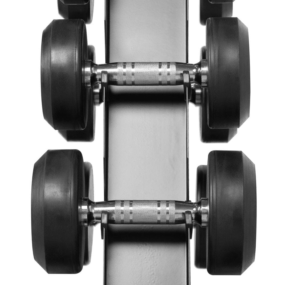 ชุดดัมเบล 8 คู่ พร้อมขาตั้ง IRONTEC
