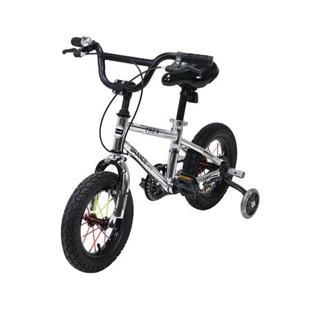จักรยานเด็ก 12 นิ้ว GRANDE T-REX สีเงิน_3