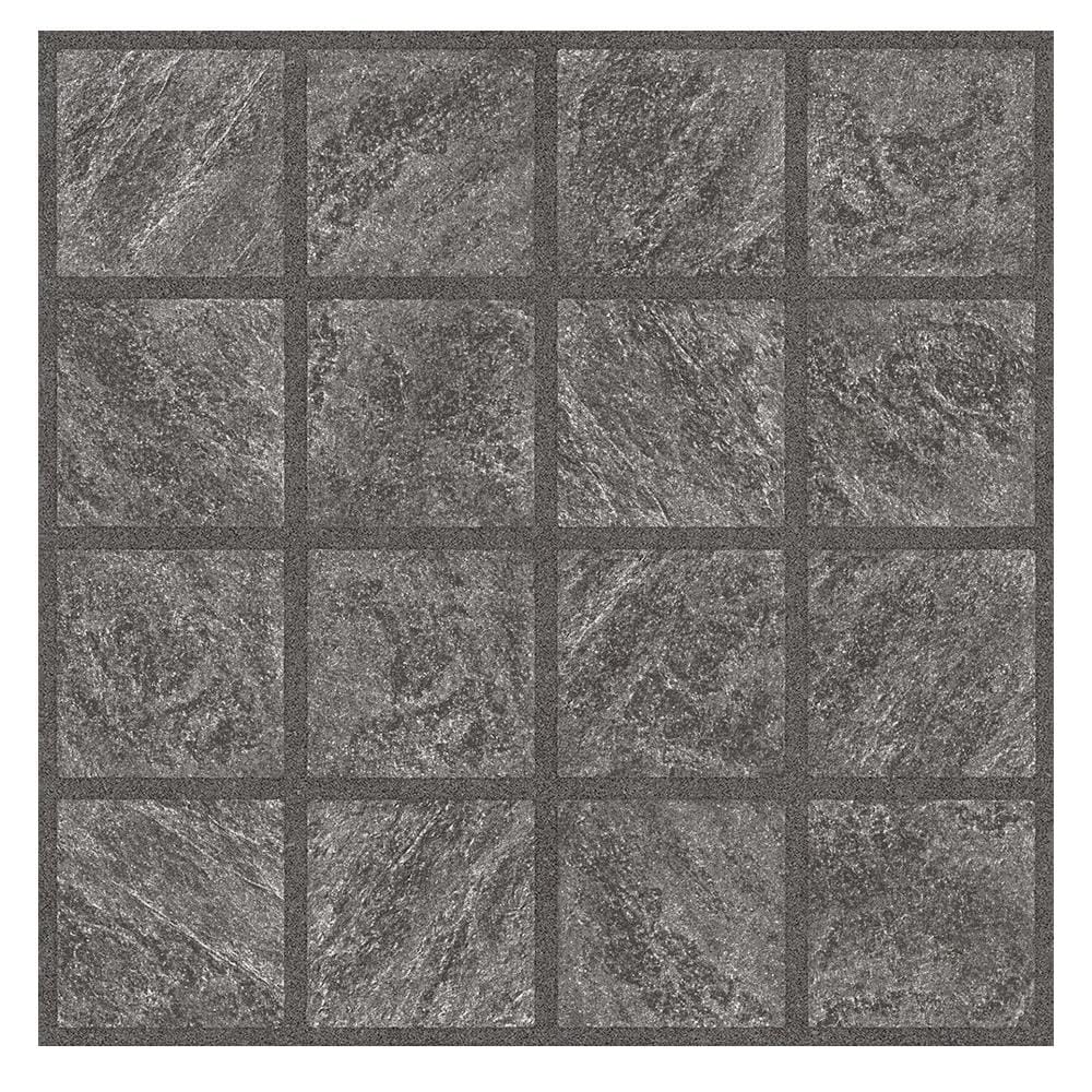 กระเบื้องพื้นพอร์ซเลน 40x40 ซม. TARA อาร์เทล เทาเข้ม A 0.96 ตร.ม.