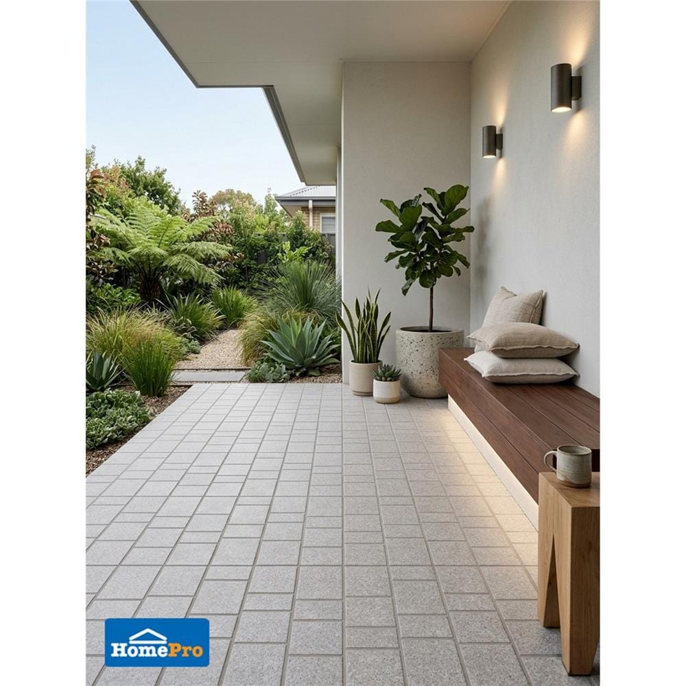 กระเบื้องพื้นพอร์ซเลน 40x40 ซม. TARA เคนเน็ต เทาอ่อน A 0.96 ตร.ม.