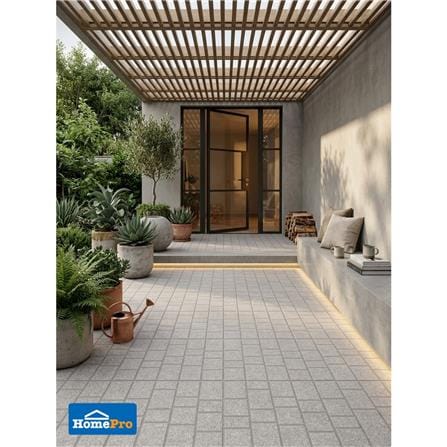 กระเบื้องพื้นพอร์ซเลน 40x40 ซม. TARA เคนเน็ต เทาอ่อน A 0.96 ตร.ม._3
