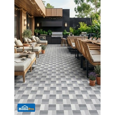 กระเบื้องพื้น 12x12 นิ้ว ภูผา สุพิมาย เทา A 1 ตร.ม._2