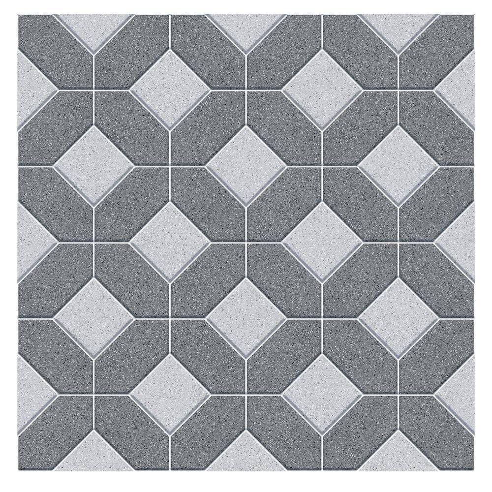 กระเบื้องพื้น 16x16 นิ้ว ภูผา เพชรโกศล เทา A 0.96 ตร.ม.