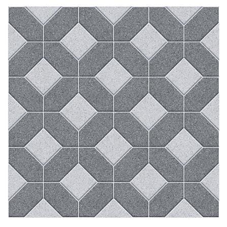 กระเบื้องพื้น 16x16 นิ้ว ภูผา เพชรโกศล เทา A 0.96 ตร.ม._0