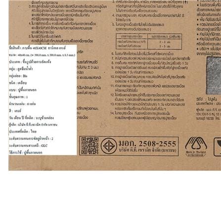 กระเบื้องพื้นพอร์ซเลน 40x40 ซม. TARA อาร์เทล เทา A 0.96 ตร.ม._6