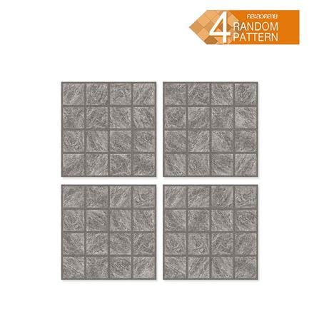กระเบื้องพื้นพอร์ซเลน 40x40 ซม. TARA อาร์เทล เทา A 0.96 ตร.ม._1