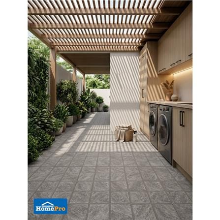 กระเบื้องพื้นพอร์ซเลน 40x40 ซม. TARA อาร์เทล เทา A 0.96 ตร.ม._3