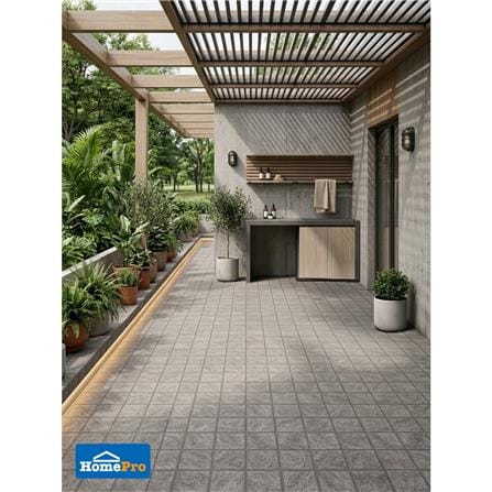 กระเบื้องพื้นพอร์ซเลน 40x40 ซม. TARA อาร์เทล เทา A 0.96 ตร.ม._4