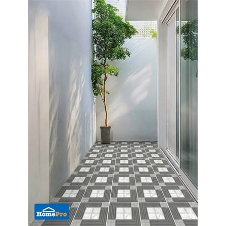 กระเบื้องพื้น 12x12 นิ้ว ภูผา ปิ่นเพชร ดำ A 1 ตร.ม._1