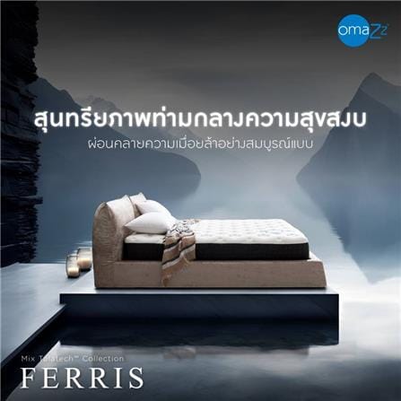 ที่นอน 3.5 ฟุต OMAZZ FERRIS (พร้อมชุดเครื่องนอน 6 ชิ้น)_2