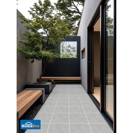 กระเบื้องพื้น 12x12 นิ้ว ภูผา ภูหินผา เทา A 1 ตร.ม._2