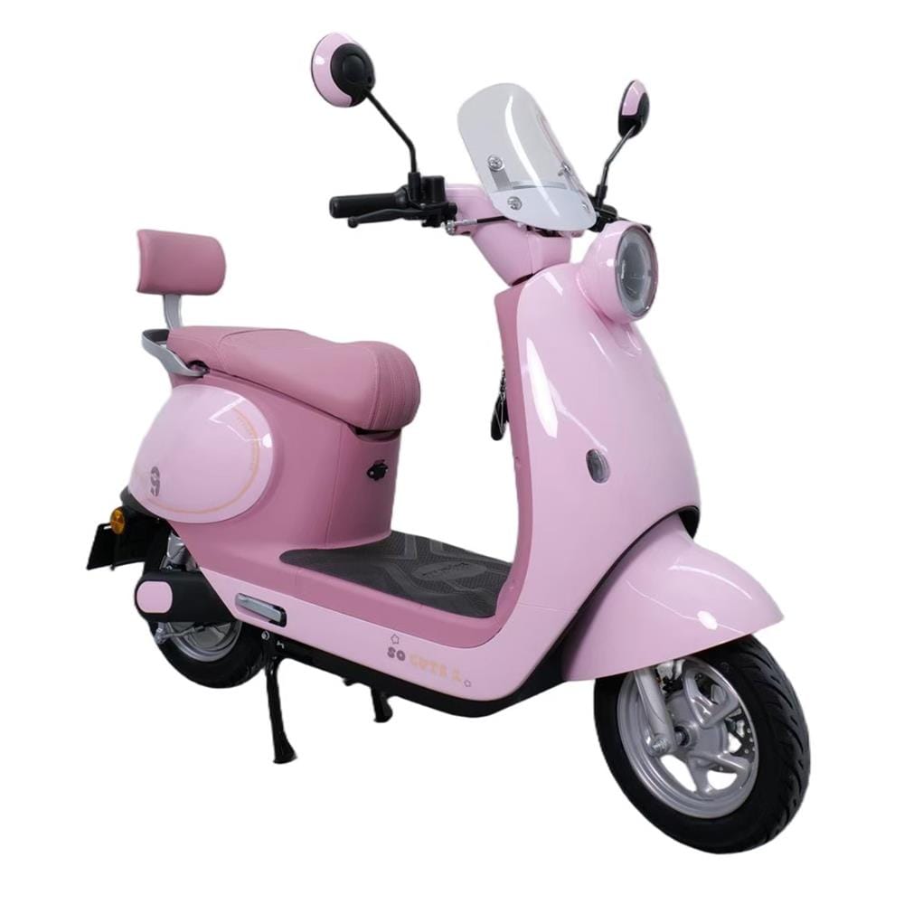 สกู๊ตเตอร์ไฟฟ้า SAGASONIC SA-SOCUTE สีชมพู