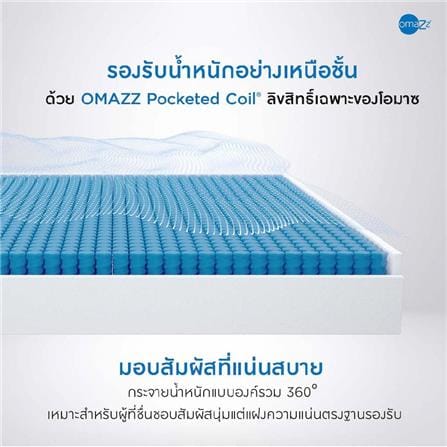ที่นอน 3.5 ฟุต OMAZZ FINCHLEY (พร้อมชุดเครื่องนอน 6 ชิ้น)_4